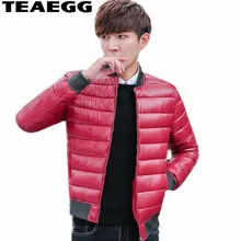 TEAEGG Blouson Hiver Homme Short Plus Size 4XL 2017 Male Jackets Men Parka Men’s Winter Jacket Warm Cotton Men Winter Coat AL342