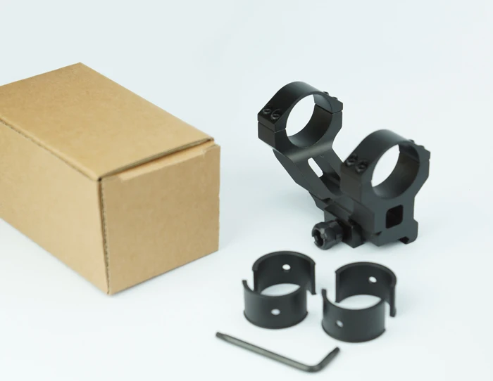 

SKW AR15 M4 Heavy Duty AR Weaver 30mm/1'' Cantilever Scope Dual Rings Mount Picatinny rail