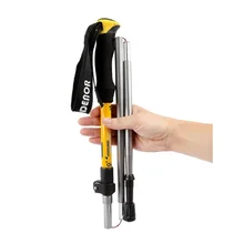 1 шт складные походные треккинговые палки алюминиевые складные регулируемые палки для скандинавских прогулок для наружного кемпинга альпинизма туризма