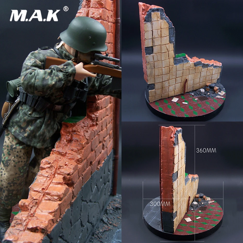 1//6 WWII German Scale Metal /& Wooden Bunk Bed Set Fit 12/'/' Action Figure Toys