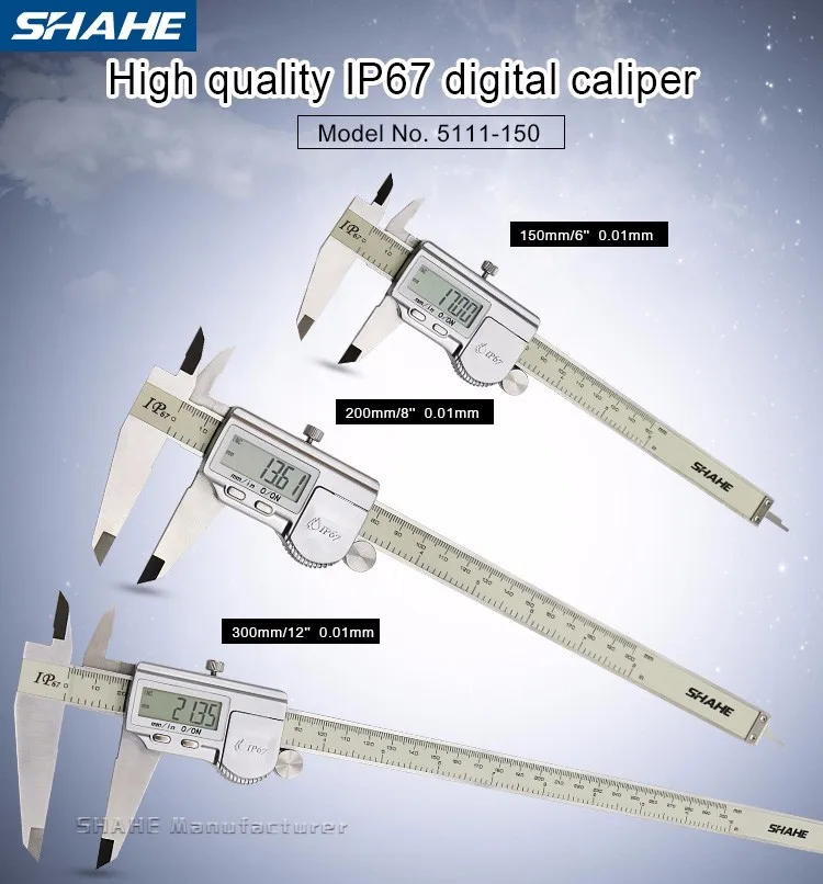 150 мм IP67 водонепроницаемый цифровой штангенциркуль линейка штангенциркуль микрометр цифровой штангенциркуль paquimetro цифровой 150 мм