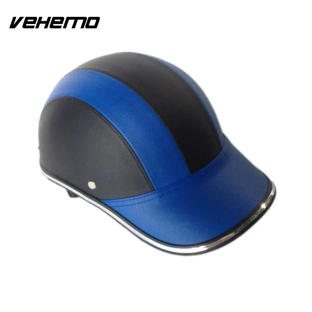 

VEHEMO Unisex Motorcycle Bike Cycling Baseball Snapback Helmets Cap Protective
