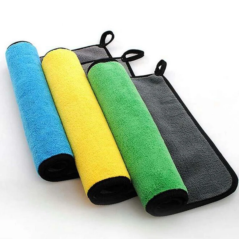 Buy 2018 Size 30*30CM Car Wash Microfiber Towel Car