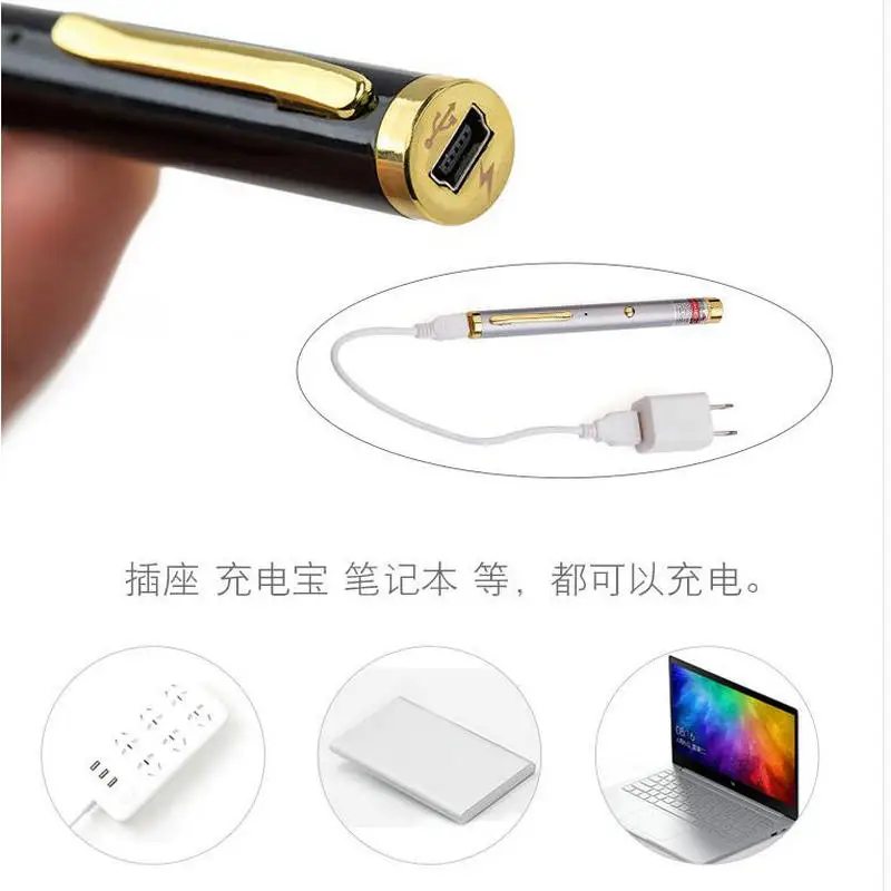 QIYING Новая зеленая лазерная указка с зарядкой от USB 532 нм 635 мощный лазерный
