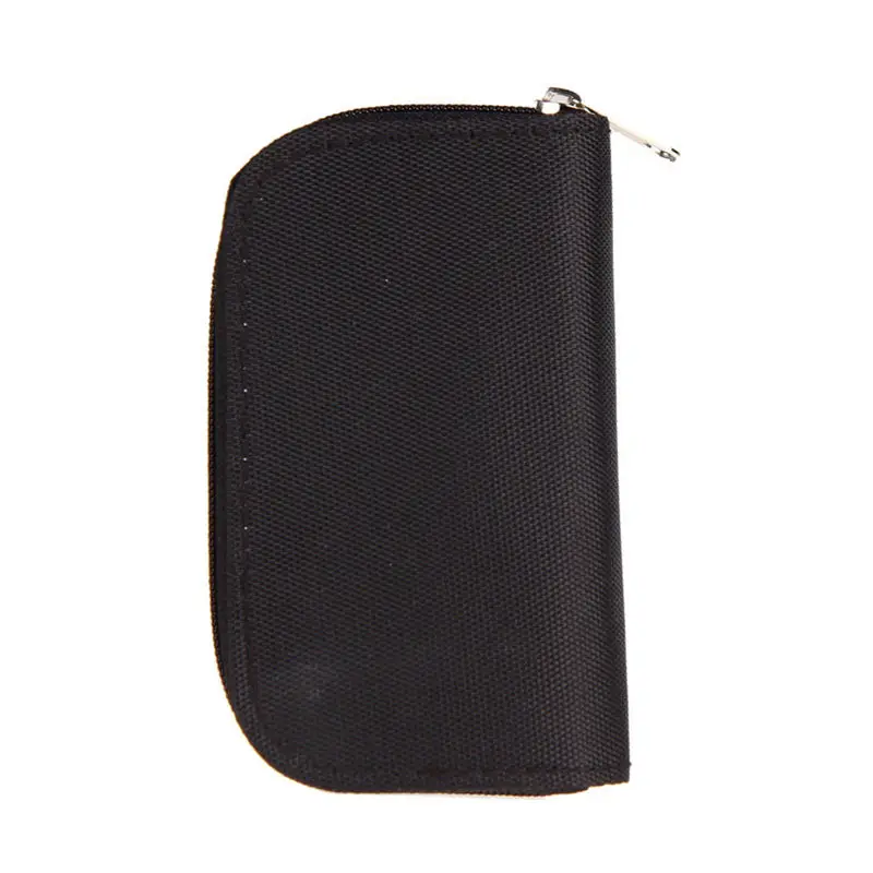 1 шт. черный 22 SDHC MMC CF Micro SD карта памяти сумка на молнии чехол для хранения