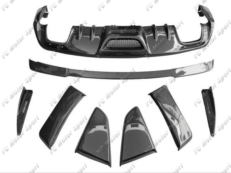2014-2016 Ford Mustang Roush Style Body Kit CF (3)