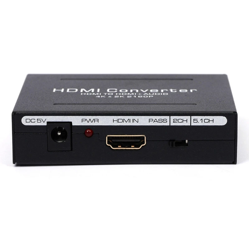 1080 P Hdmi к SPDIF Оптический 4 к RCA L/R аналоговый аудио преобразователь сплиттер