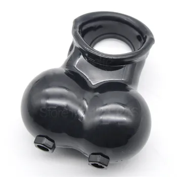 Electric Male Scrotum Penis Sleeve Silicone Cock Ring Penis Ring Chastity Device Cage Sex Ball Stretcher, Shock Delay Sex Toys 2