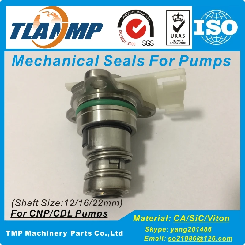Mecânicos de Tlanmp para as Bombas Tamanho do Eixo Selos do Cartucho Selos Cdlf 16mm Cnp Speroni Bombas Cdlc-16 3r Cdl –
