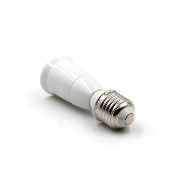 

Extend Extension 90mm E27 to E27 LED Light Bulb Lamp Base Holder Screw Socket Adapter Converter Fireproof 1pcs