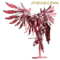 Piececool Gloden Rose 3D металлическая головоломка романтическая 3D металлическая лазерная резка модель Лобзики миниатюрная 3D головоломка для влюбленных подарок игрушки для взрослых