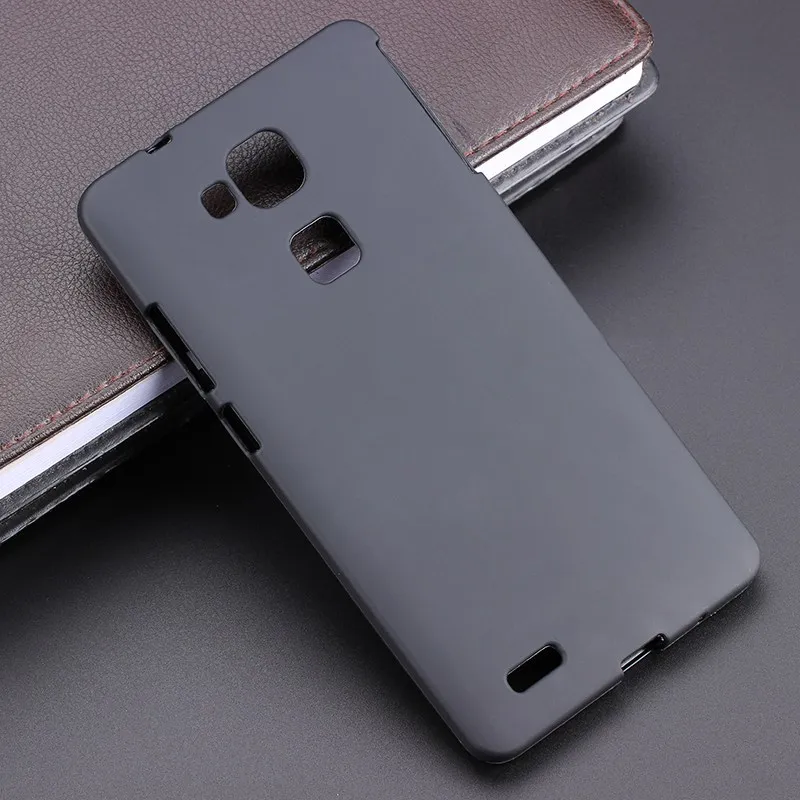 

Black Gel TPU Slim Soft Anti Skiding Case Back Cover For Huawei Ascend Mate 7 Mate7 Phone Rubber silicone Bag Coque Fundas