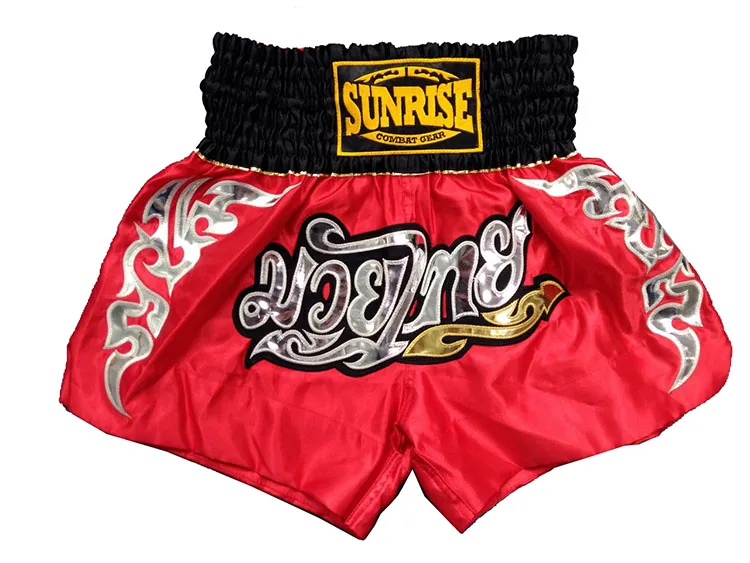 

Sunrise 2016New Design MMA Shorts Mens Muay Thai Pants Gym Wear Thai Boxing Shorts