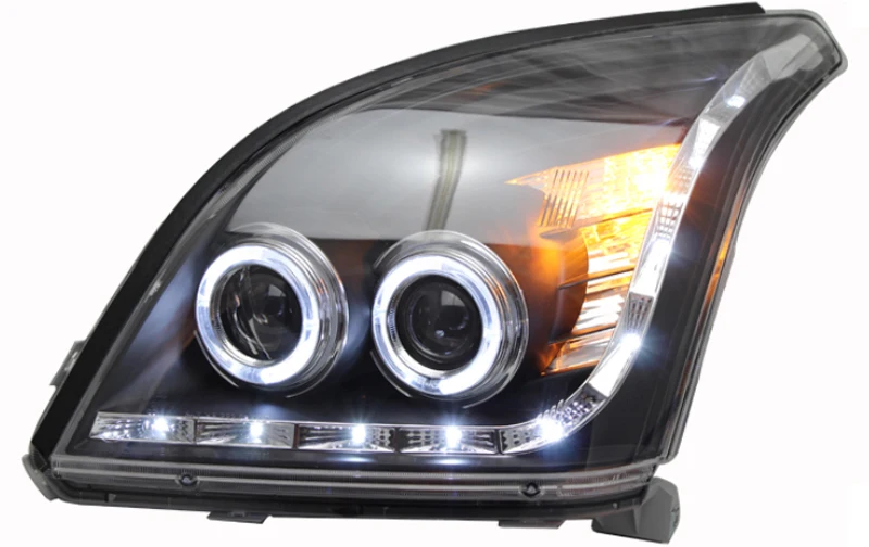

2PCS Outer Auto Front Daytime Running Light DRL Daylight LED lamp For Toyota Prado FJ120 2003 2004 2005 2006 2007 2008 2009