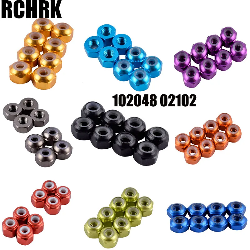 

HSP 102048 122048 Nylon Nut M3 02102 RC 1/10 Upgrade Parts For 94122 94123 94111 94108 94177 94106 94107 94188 94166