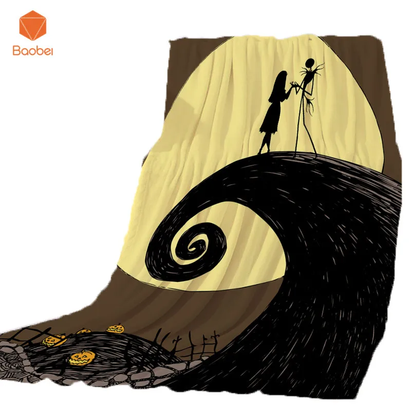 

Thicking Blanket for Bed Super Soft Sugar Beauty Halloween BeachTowel For Kids Blanket Throws Summer bedsheet Travel CB68