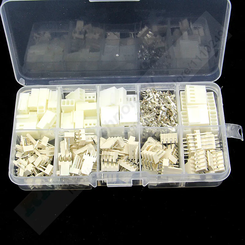 60 комплектов комплект KF2510 комплекты в коробке 2 3 4 5 pin 2,54 мм корпус+ штыревой разъем под прямым углом+ клеммные Разъемы адаптер