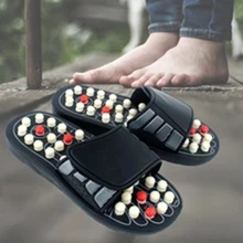 New Foot Massage Slippers Acupuncture Therapy Massager Shoes For Foot Acupoint Reflexology Feet Care Massageador Sandal