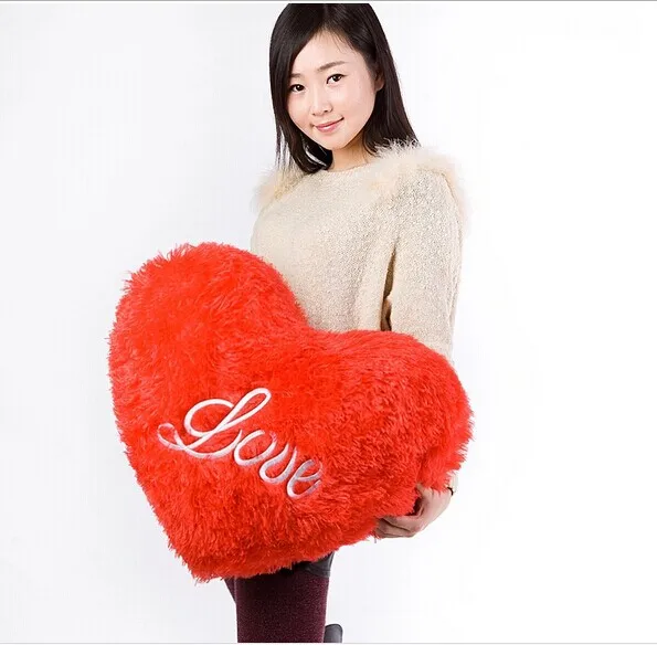 

stuffed pillow toy ,  65 cm " love "Heart red hugging pillow ,girlfriend pillow , proposal gift w8859