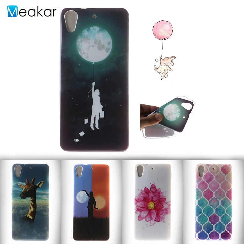 Fashion coloured drawing TPU 5 0for HTC Desire 626 Case For HTC Desire 626 626W 626G