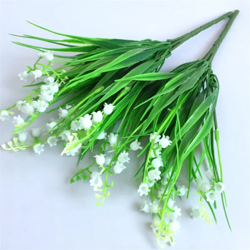 Plastic Flowers (7 stems/piece) Simulation Canterburybells Bellflower