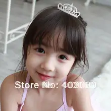 Южная Корея Стиль Девушки сплав Корона дизайн волос расчески, детские головные уборы, девушки ободок, Оптом