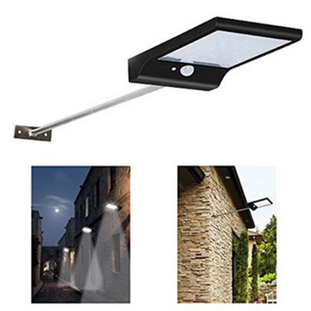

36LED Solar Light 450LM Super Bright PIR Motion Sensor IP65 Waterproof Adjustable Outdoor Street Lamp for Garden Courtyard