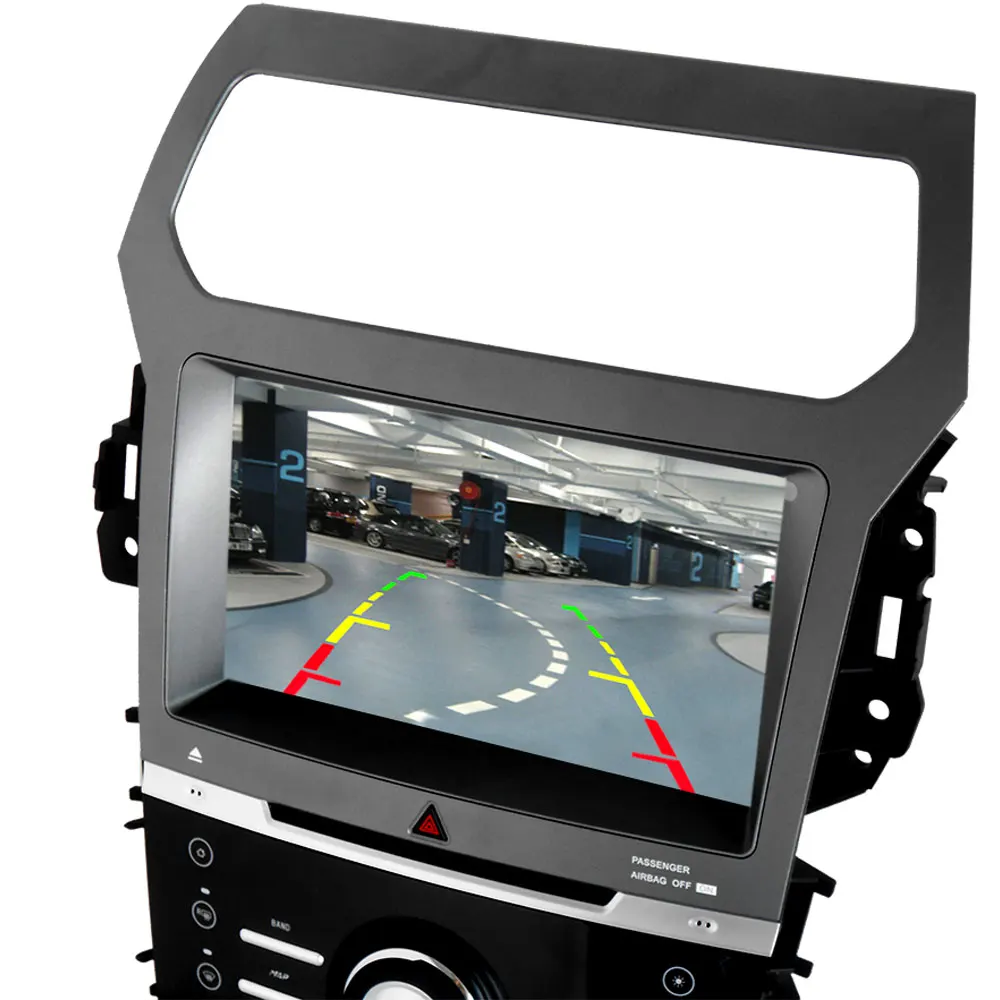 Excellent S200 IPS touch screen android 8.0 car dvd player for FORD Explorer Fusion 4G/3G device mirror link OBD2 DVR gps car stereo radio 1