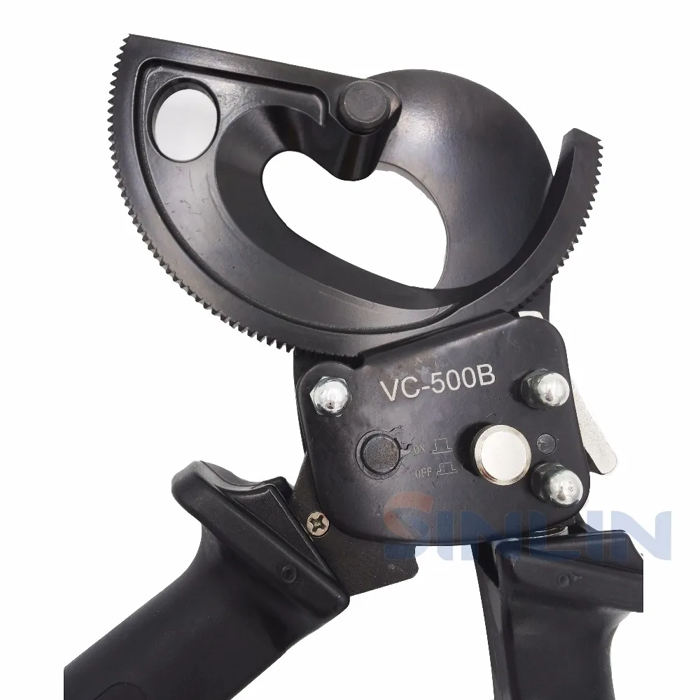 VC-500B RATCHET CABLE CUTTER PLIER Cutting capacity 500mm WIRE CUT TOOLS