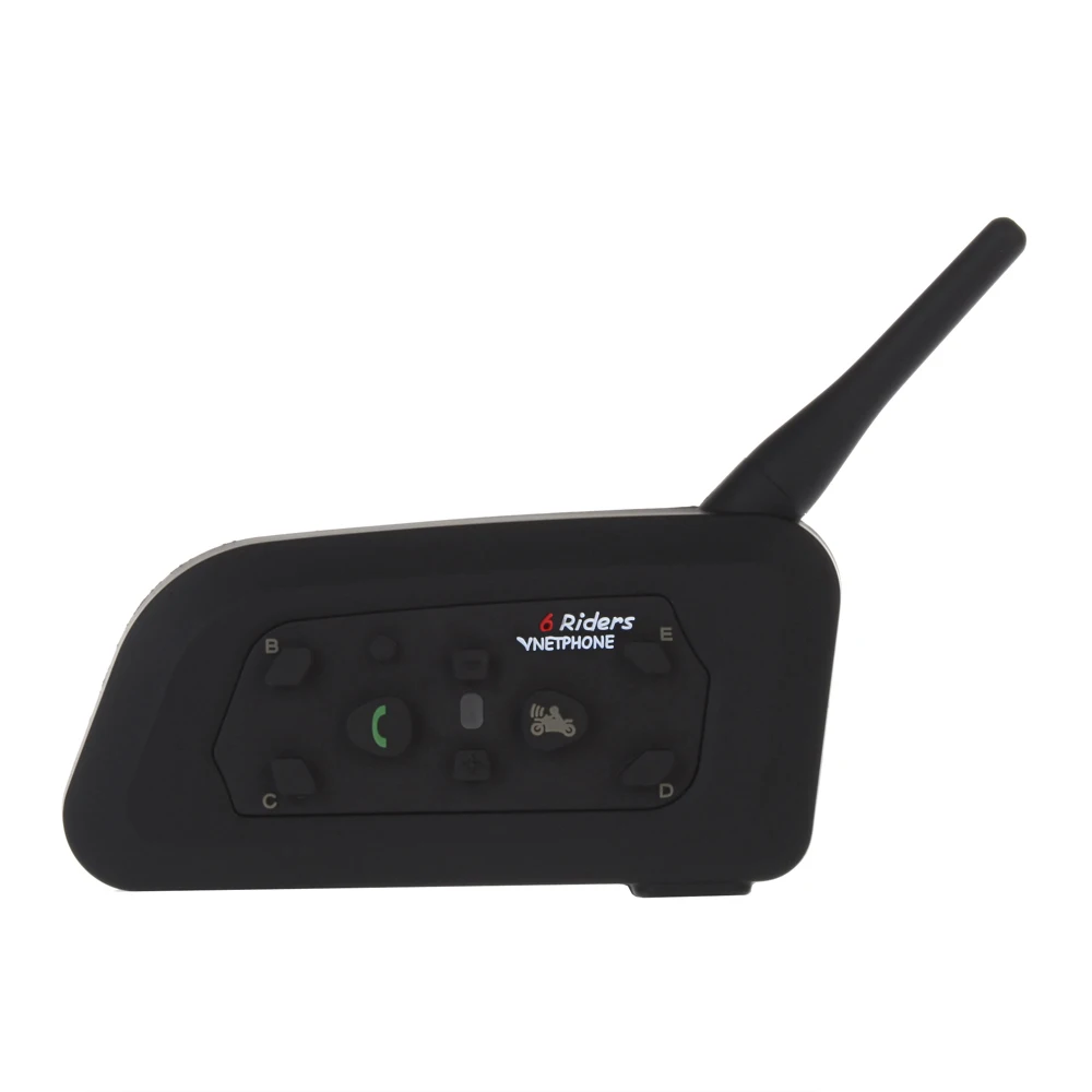 VnetPhone V6 1200 Bluetooth Intercom Interphone Headset Moto Motorcycle Helmet Speake for 6 Riders Skiers | Автомобили и