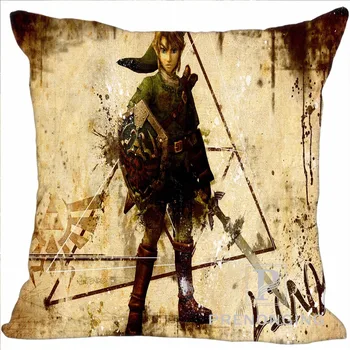 

Custom Pillowcase Legend of Zelda Ocarina Square Zipper Pillow Cover Print Your Pictures 20x20cm,35x35cm(one side)180117#53