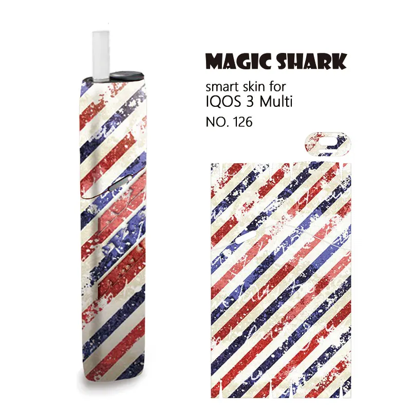 Защитный чехол Magic Shark Green Leaf для электронной сигареты IQOS 3|Наклейки телефонов| |