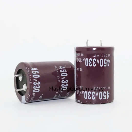 

450V 330UF 330UF 450V Electrolytic Capacitor volume 30*35MM best quality