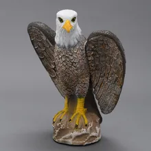 ZILIN Plastic Bald Eagle Decoy Bird Scaring Bald Eagle Garden defence Hawk Eagle New Product
