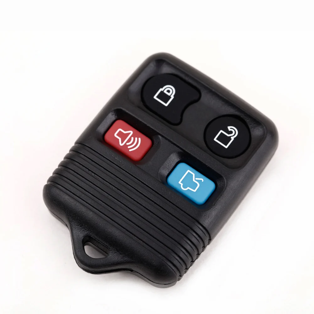 4 Button Replacement Keyless Entry Remote Key Shell Case Button Pad for