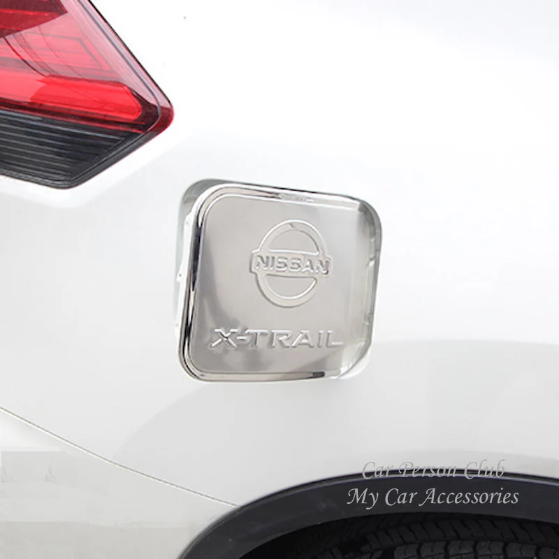 Case Stainless Steel Fuel Tank Gas Door Cap Cover For Honda Accord 2014-2017
