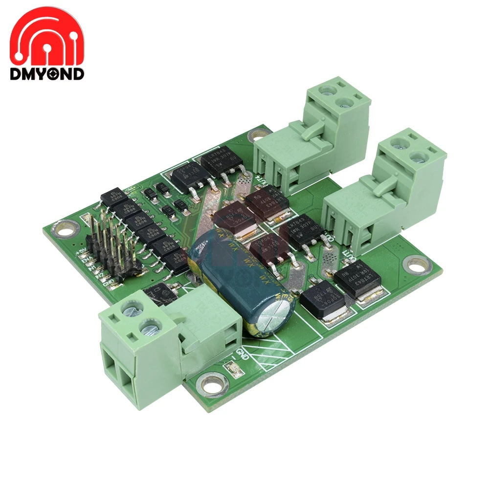 

12V 24V 7A 160W Dual DC Motor Driver Module Board H-bridge L298 Logic 160W 2 Dual Channel 2CH Optocoupler Isolation 2 Way