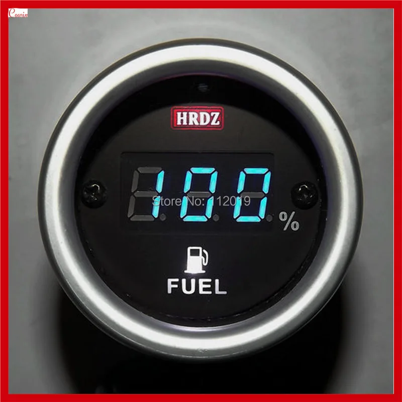 Us 20 49 17 Off New Unversal Digital Number 12v 24v Motorcycle Car Fuel Oil Gauge Meter Led Oil Fuel Level Scale Display Indicator Oil Pump