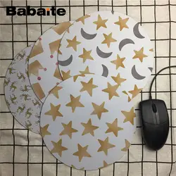Babaite для пентаграмма Высокое качество Новый Шаблон Прочный Gaming Optical компьютер Мышь мат мыши коврики мягкие силиконовые круглый Мышь Pad