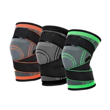 Knee Pads Fitness Running Cycling Knee Protector Basketball Football Sport Safety Kneepad Nylon Elastic Knee Brace Support 1PCS basketball knee pads adult football knee brace support leg sleeve knee protector calf support ski kneepad joelheira sport safety