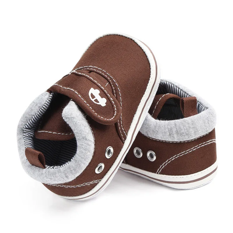 Модные парусиновые на мягкой подошве для новорожденных мальчиков; обувь для младенцев; повседневная обувь для маленьких мальчиков и девочек; обувь для первых шагов - Цвет: C
