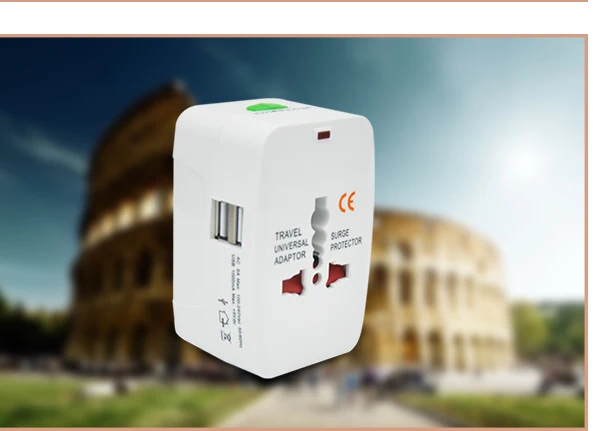 New 2USB Charging Port  Universal Worldwide Convenient Travel Wall Charger Power UK AU US EU Plug Adapter Adapter free shipping (17)