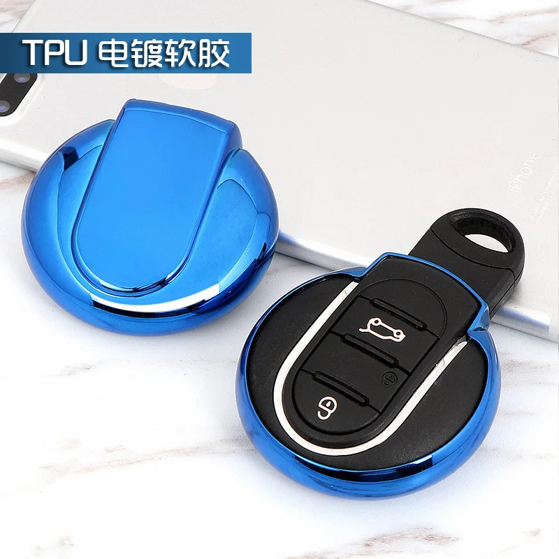 Новый автомобильный стильный ТПУ чехол ShellAuto защитный для ключей BMW Mini Cooper S JCW F55 F56