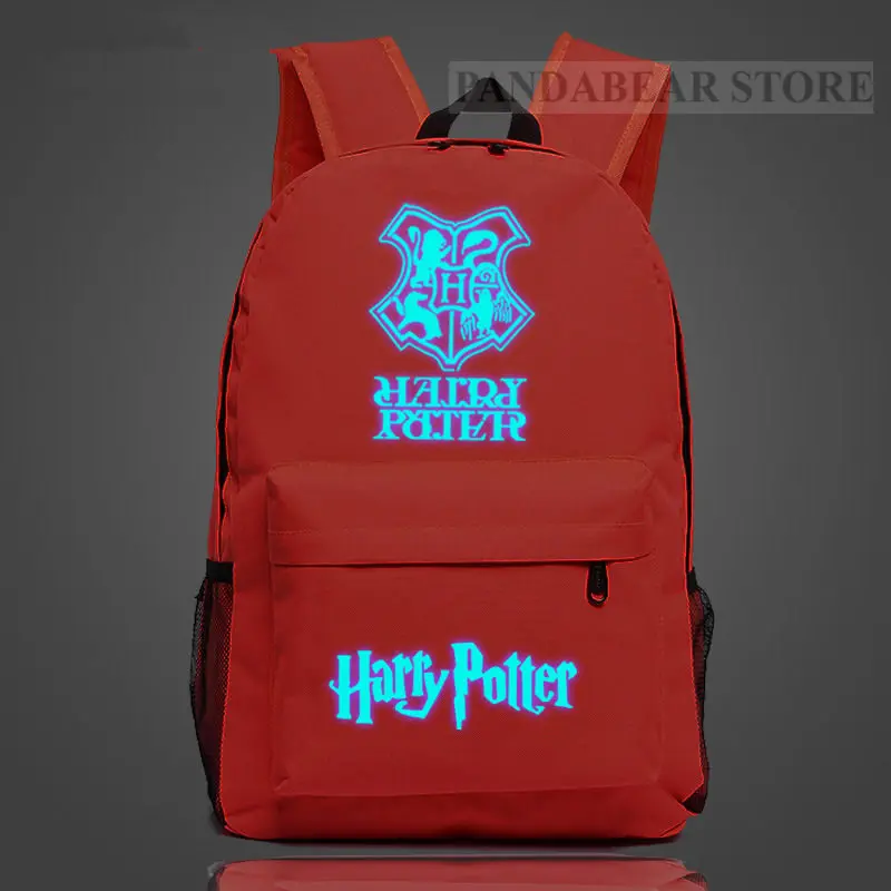 

16 color Hogwarts Harri Cosplay Prop backpack Toy Gryffindor Slytherin Symbol Magic college schoolbag Gift for girl boy Student
