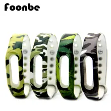 New Arrival Camouflage Replacement Bracelet For Xiaomi For Miband 1s 1a Smart Wristband Silicone Strap Belt