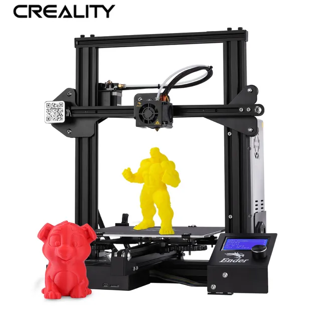 Special Offers Ender 3/Ender-3X/Ender-3 Pro CREALITY 3D impresora Kit V-slot 3D Printer Ship From US/Russia/Spain/UK/DE/CZ warehouse