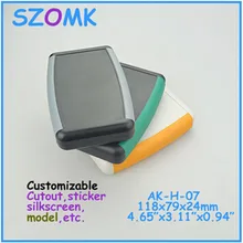 4 pieces a lot, 2015 new supplier plastic case for electronics 118*79*24mm szomk abs plastic cabinet