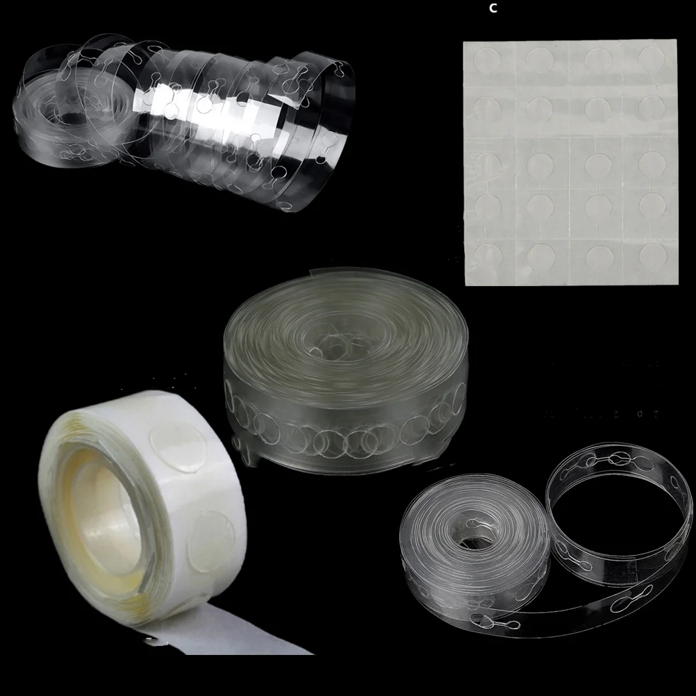 

5M/roll Wedding Decoration Helium Latex Balloons Transparent PVC Rubber Chain Air Balloon Arch Chain Birhday Party DIY Supplies