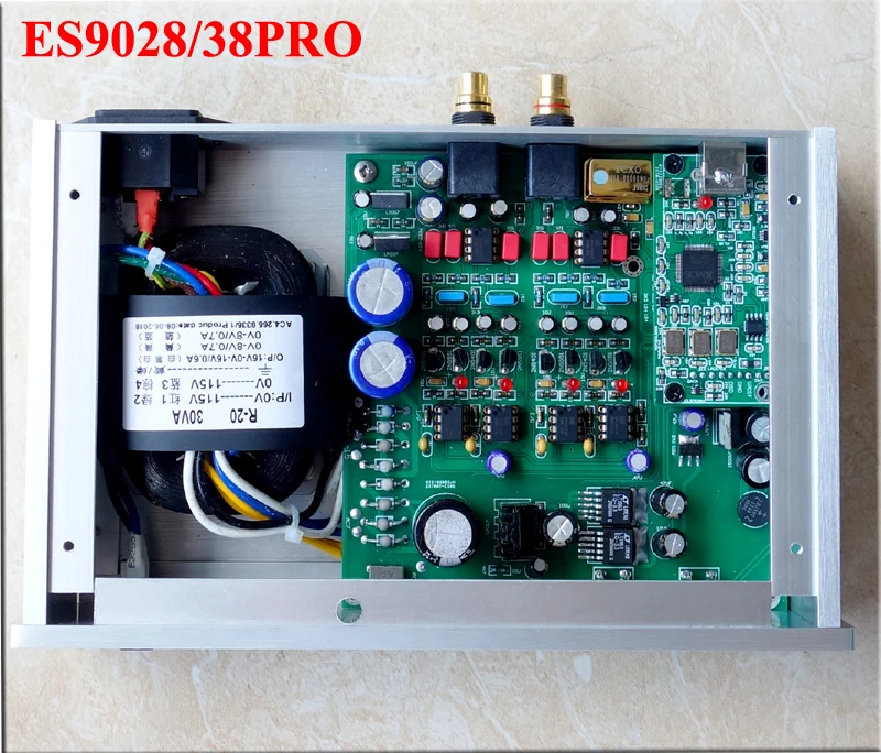 SU3B PC HiFi DAC DSD ES9028PRO / ES9038PRO + OPA604AP XMOS XU208 асинхронный USB декодер усилитель|Усилители