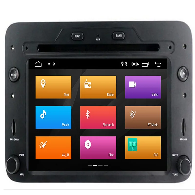 Cheap Android 9.0 Octa Core 4GB RAM Car DVD GPS Navigation Player Car Stereo for Alfa Romeo Spider 2006 Radio headunit Bluetooth WIFI 5